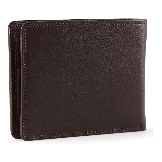 Braun Büffel Golf 3.0 Wallet RFID protection Leather 12 cm