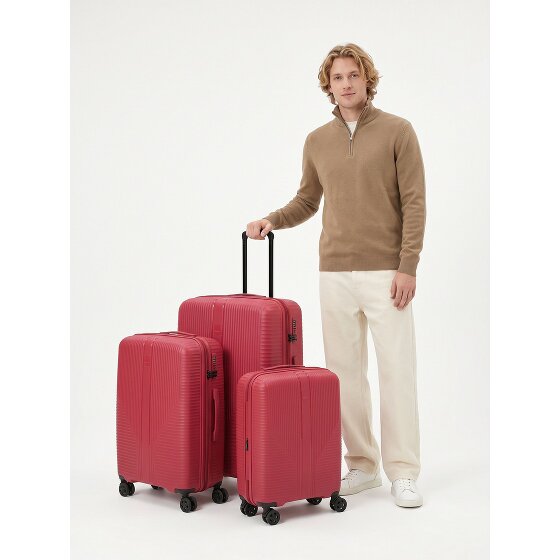 Travelite Air Stripe 4 wheels Suitcase set 3-piece Expandable