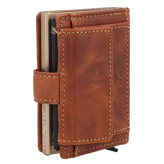 Greenburry Vintage Wallet RFID protection Leather 7.5 cm