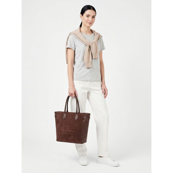 Guess Anitha Shopper Bag Genuine Leather 45 cm