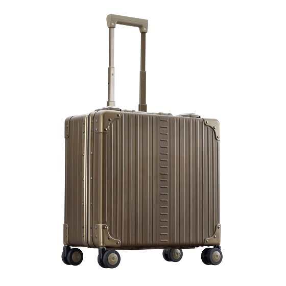 Aleon Deluxe 4-Wheel Aluminum Wheeled Briefcase, 45 cm