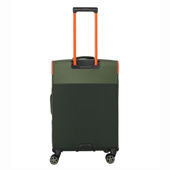 Travelite Color Craze 4 wheels Suitcase set 3-piece with expansion pleat