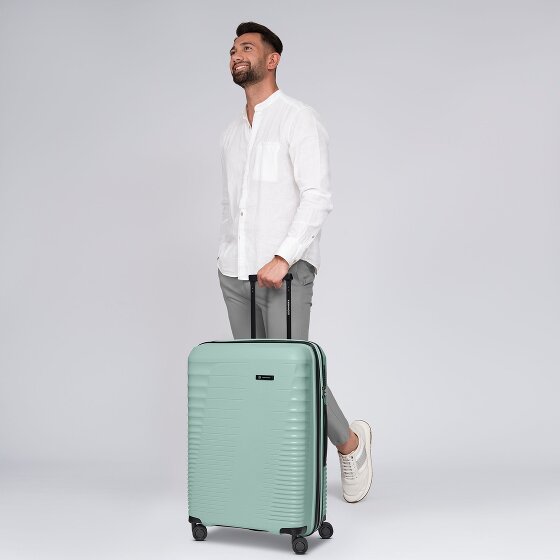 Farmhood Eco Edition 4 wheels Trolley 67 cm with expansion pleat