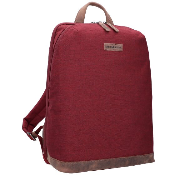 Greenburry Recycled PET Derby backpack 43 cm laptop compartment