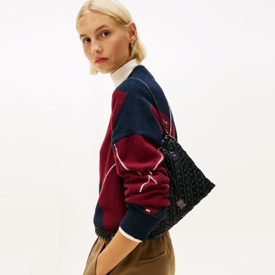 Tommy Hilfiger TH Braided Shoulder Bag 25 cm