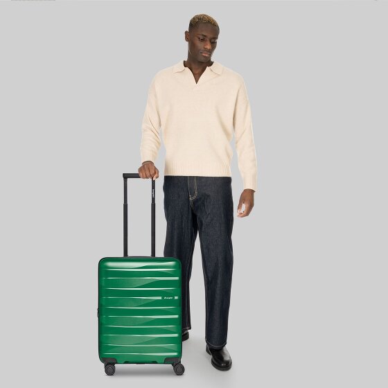 Bergpfeil Travel 4-wheeled cabin trolley S 55 cm with expansion pleat