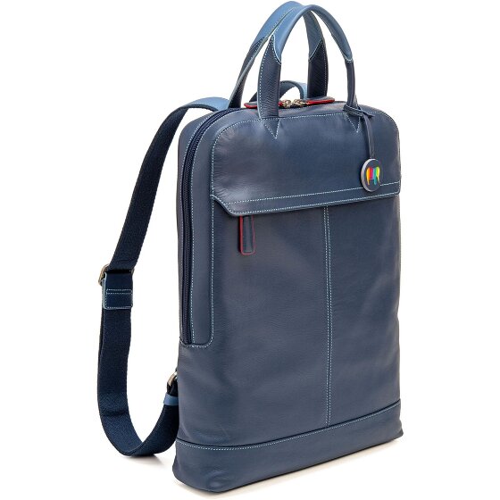 Mywalit Backpack leather 40 cm laptop compartment