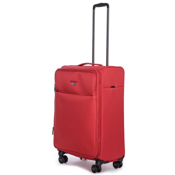 Stratic Stratic Light + 4 wheels Trolley 68 cm with expansion pleat