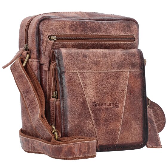 Greenland Nature Mascu & Line Shoulder bag Leather 25 cm