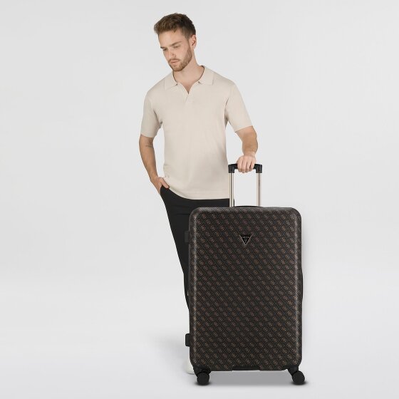 Guess Jesco 4 wheels Trolley 77 cm with expansion pleat