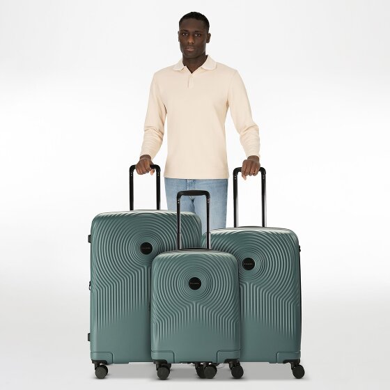 Gabol Radar 4 wheels Suitcase set 3-piece with expansion pleat