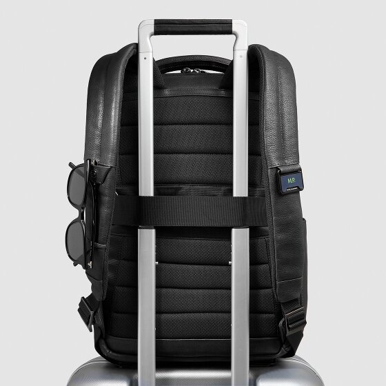 Piquadro Cronus Business backpack RFID protection Leather 41 cm Laptop compartment