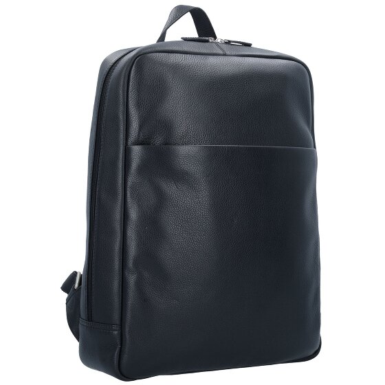 Leonhard Heyden Berlin backpack leather 42 cm laptop compartment