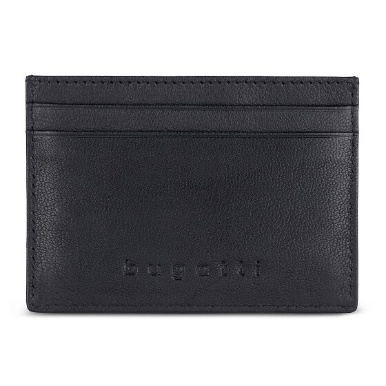 Bugatti Black Magic Credit card case RFID protection Leather 10 cm