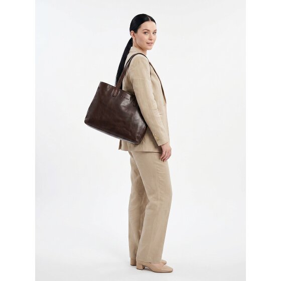 Plevier Power Shopper Bag Genuine Leather 31 cm Laptop compartment