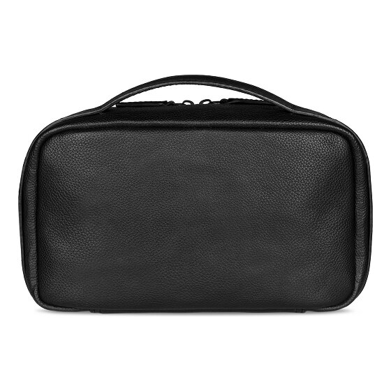 Bugatti Black Toilet bag Leather 21 cm