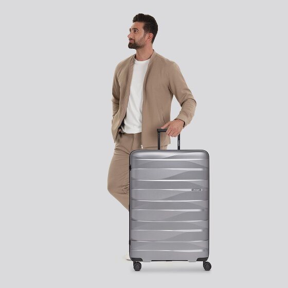 Bergpfeil Travel 4-wheeled trolley L 75 cm with expansion fold