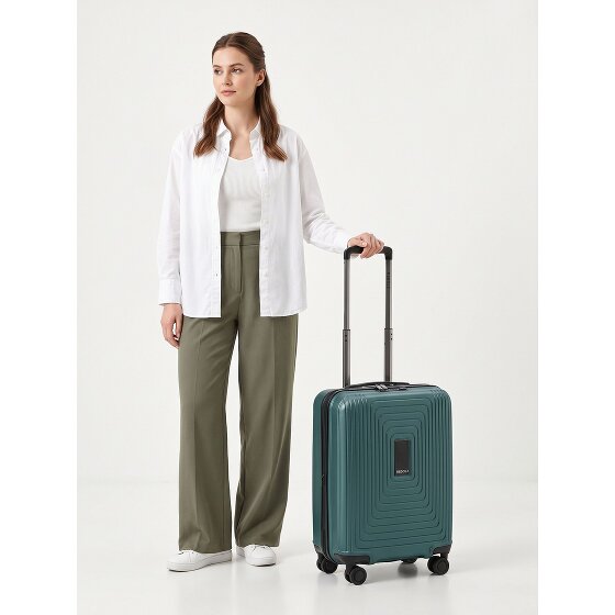 Redolz Essentials 14 4-wheel Cabin suitcase, 55 cm, Slim