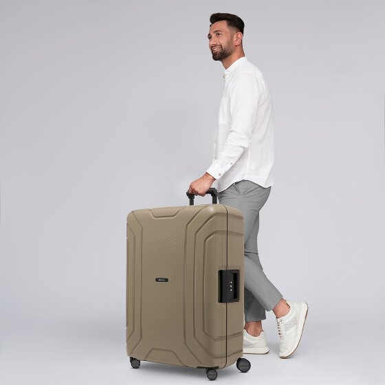 Redolz Essentials 15 4-wheel trolley 75 cm with three-point closure