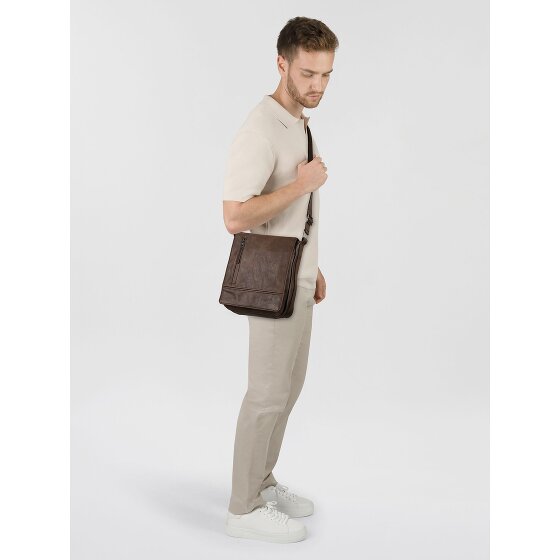 camel active Traces Messenger Genuine Leather 20.5 cm