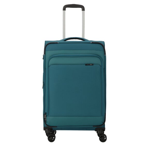 d&n Travel Line 9504 4 wheels Trolley M 67 cm with expansion pleat