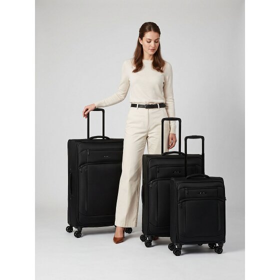 d&n Travel Line 9804 4 wheels Suitcase set 3-piece Expandable