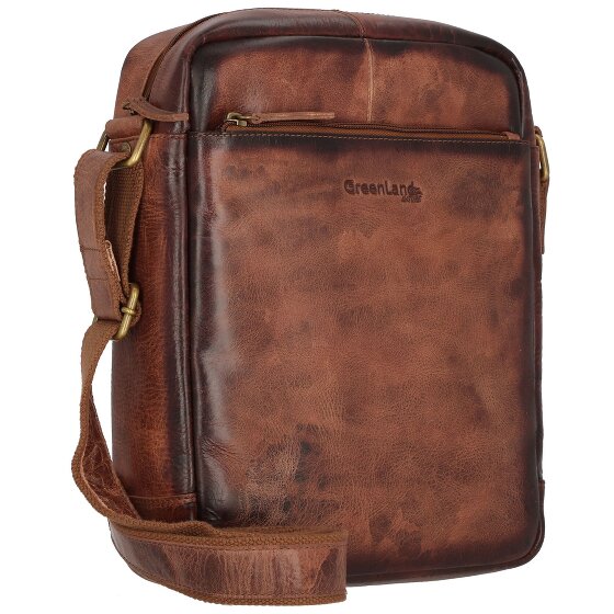 Greenland Nature Mascu & Line shoulder bag leather 27 cm