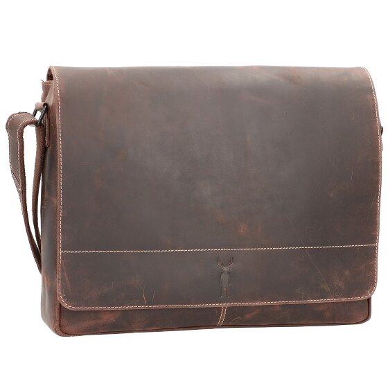 Jack Kinsky Baltimore 5 Messenger leather 38 cm
