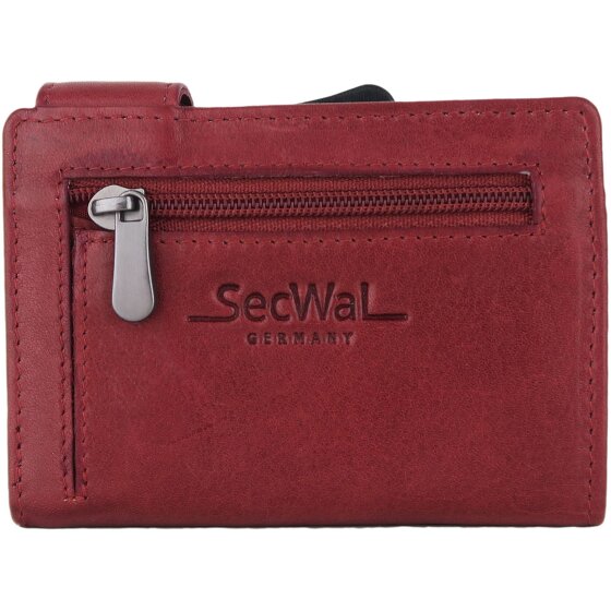 SecWal SecWal 1 credit card case wallet RFID leather 9 cm