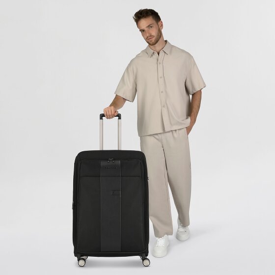Piquadro Brief 4 wheels Trolley 78 cm with expansion pleat