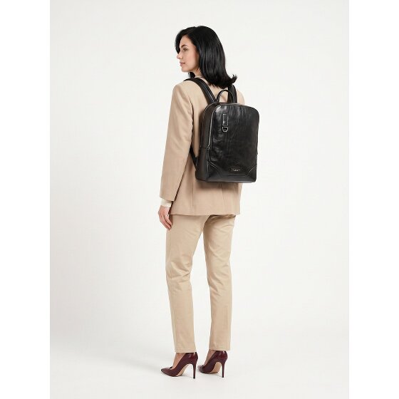 The Bridge Matteo Daypack Genuine Leather 38 cm Laptop compartment