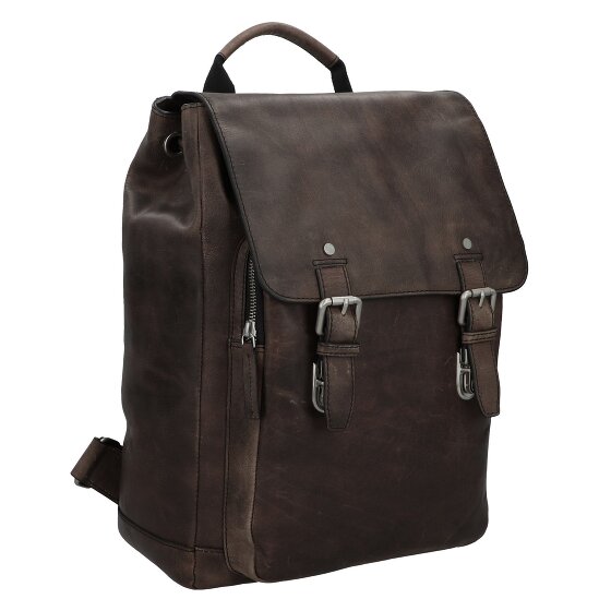 Leonhard Heyden Glasgow backpack leather 38 cm