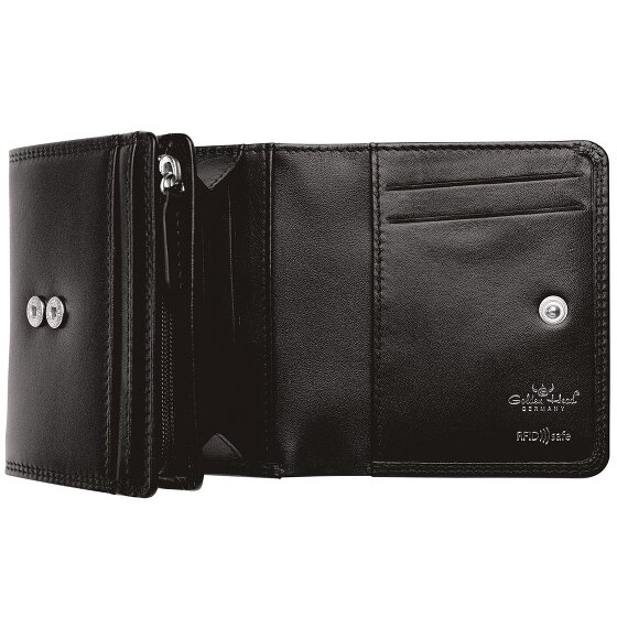 Golden Head Polo Wallet RFID protection Leather 10 cm