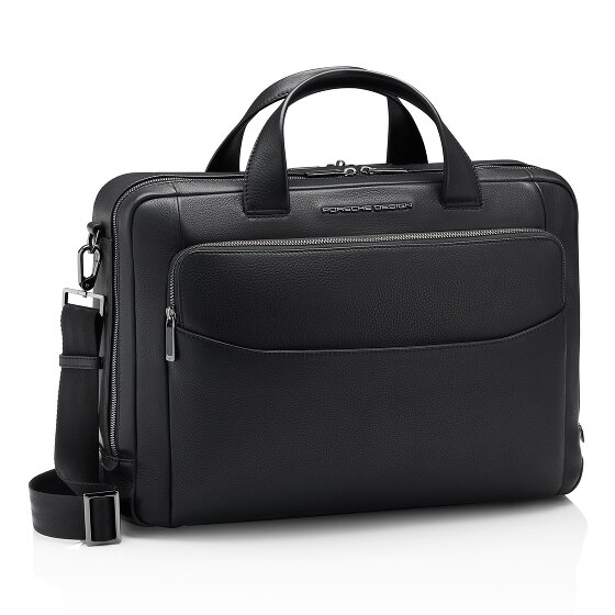 Porsche Design Roadster briefcase leather 43 cm laptop compartment