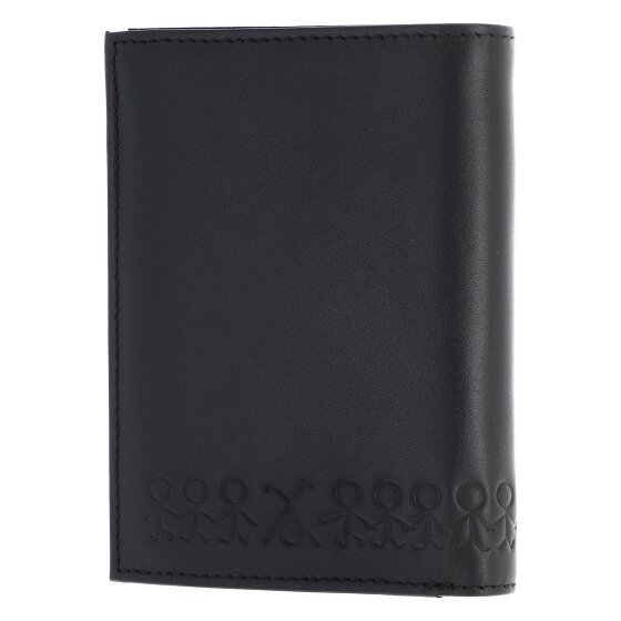oxmox Leather Wallet RFID protection Genuine Leather 13 cm