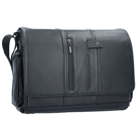 Piquadro Urban Messenger leather 43 cm laptop compartment
