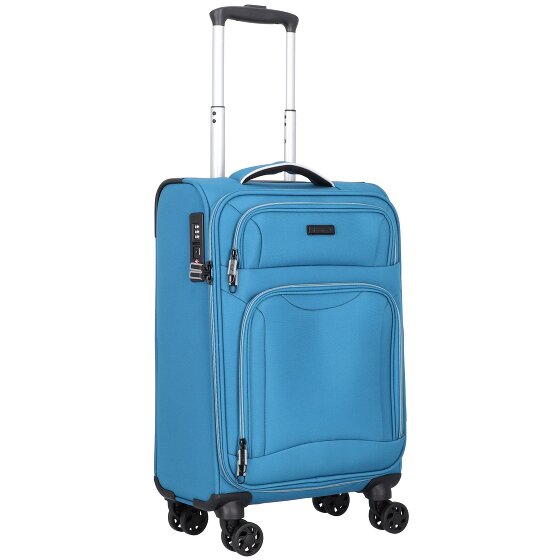 d&n Travel Line 9204 4 wheels Cabin suitcase 55 cm