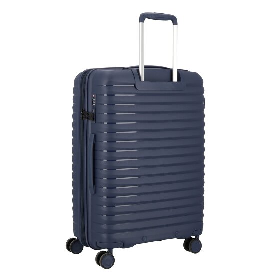 d&n Travel Line 4500 4 wheels Suitcase set 3-piece with expansion pleat