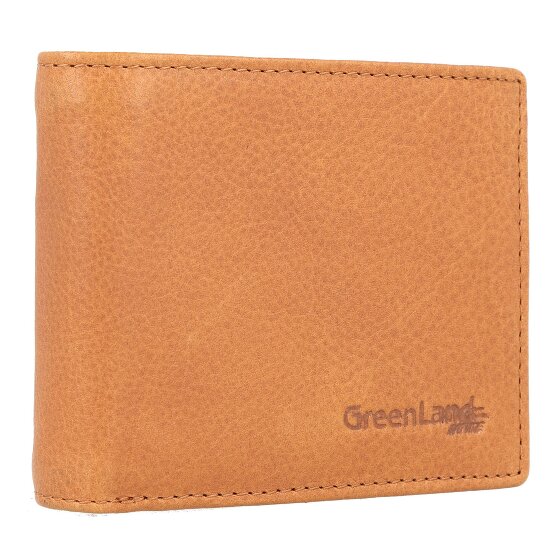 Greenland Nature GreenLand NATURE Wallet RFID protection Leather 12 cm