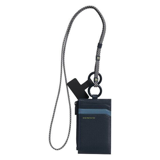 Samsonite Prismix Credit card case RFID protection Genuine Leather 6.5 cm