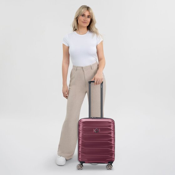 Delsey Paris Meteor 4 wheels Cabin trolley 55 cm with expansion pleat