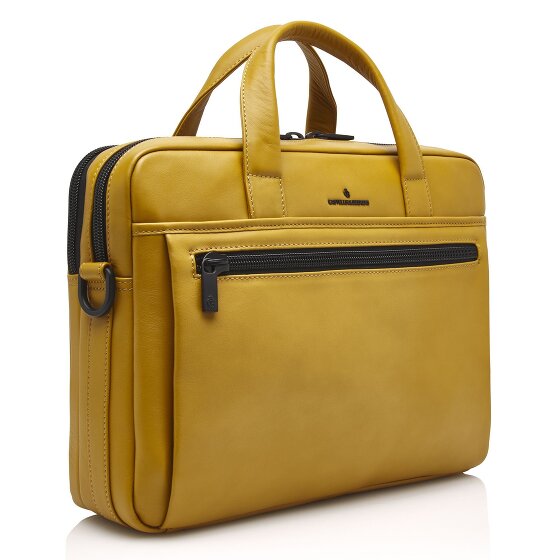 Castelijn & Beerens Nappa X Charlie briefcase RFID leather 41 cm laptop compartment