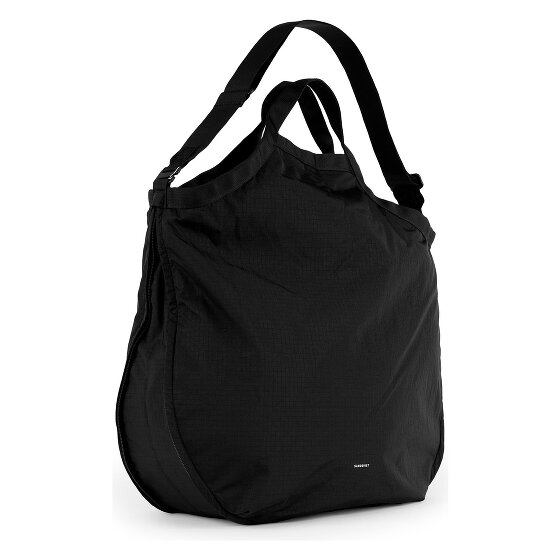 Sandqvist Grid Handbag 40 cm with expansion pleat