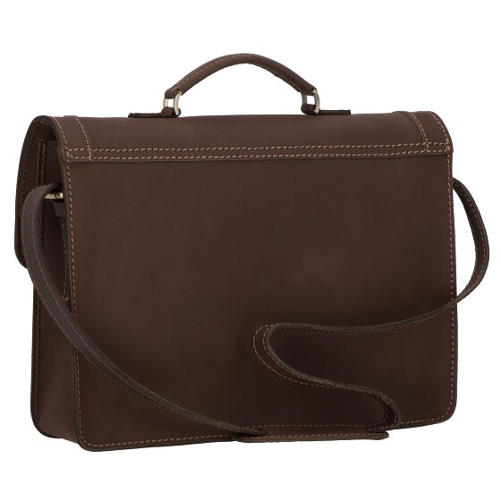 Mika Robbert briefcase leather 41 cm