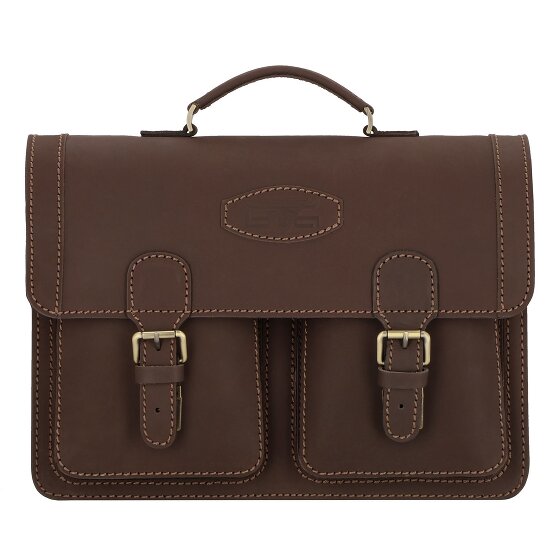 Mika Robbert briefcase leather 41 cm
