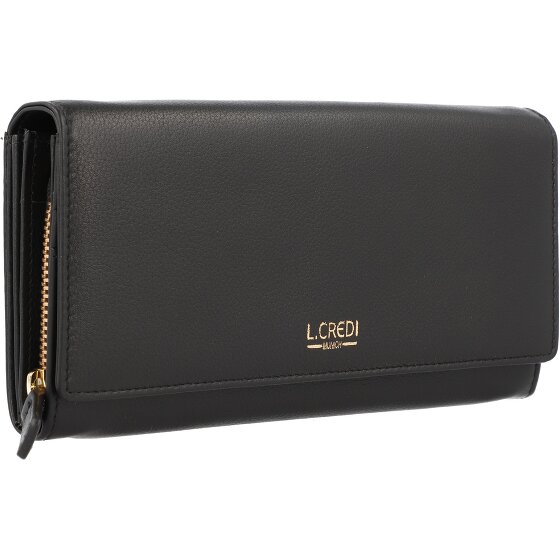 L.Credi Evelyn wallet leather 20 cm