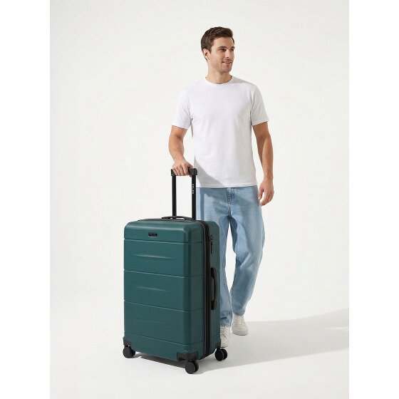 Police London 4 wheels Trolley 74 cm Expandable