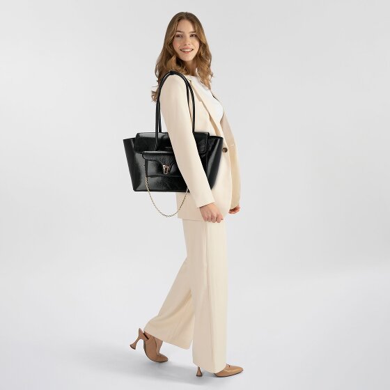 Coccinelle Double Beat Shopper Bag Leather 33 cm