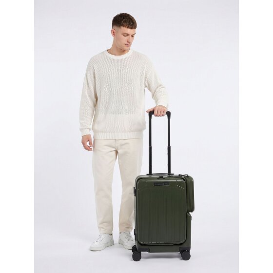 Piquadro PQ-Light 4 wheels Cabin suitcase 55 cm Laptop compartment