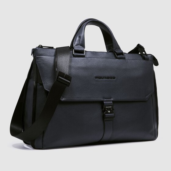 Piquadro Than Briefcase Leather 43 cm Laptop compartment with expansion pleat